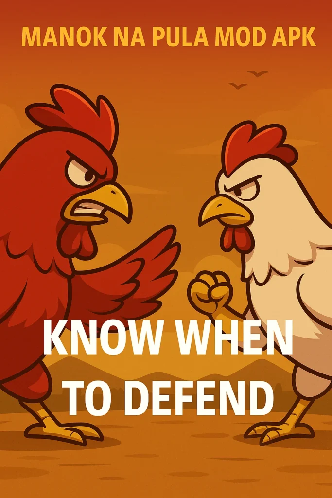 Know When to Defend - Manok Na Pula Mod APK