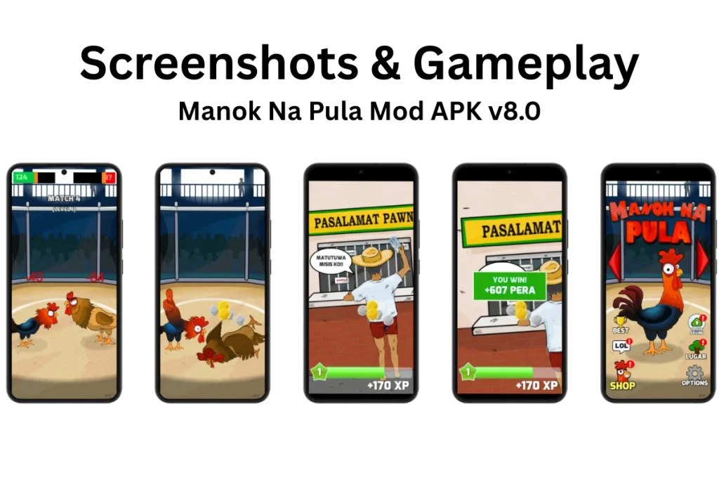 Manok Na Pula Mod APK gameplay